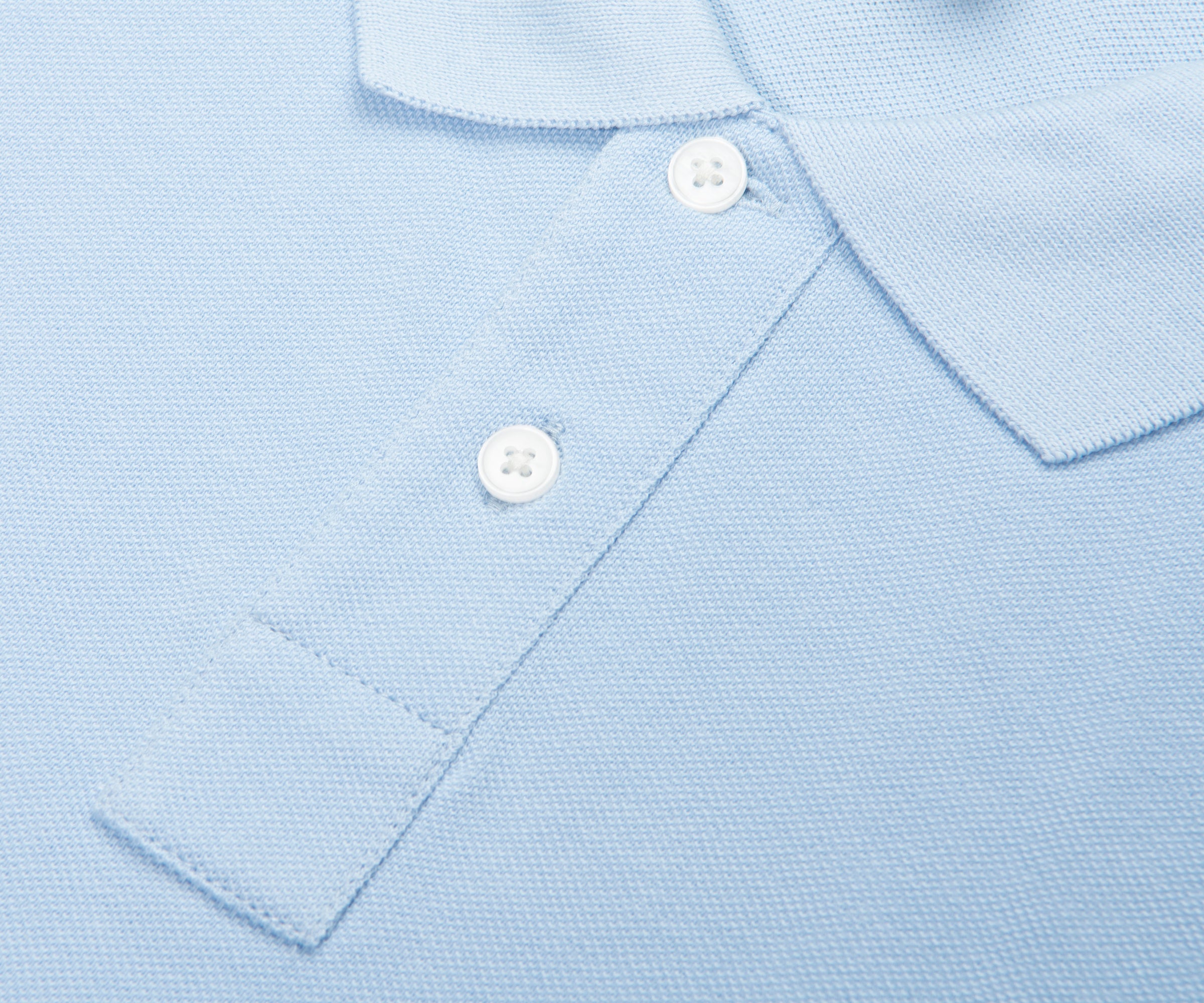 Paul Smith Sky Blue Zebra Logo Polo