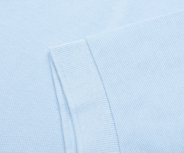 PS Paul Smith Sky Blue Zebra Logo Polo