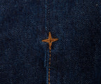 Stone Island Indigo Denim Rinsed Full Button Jacket