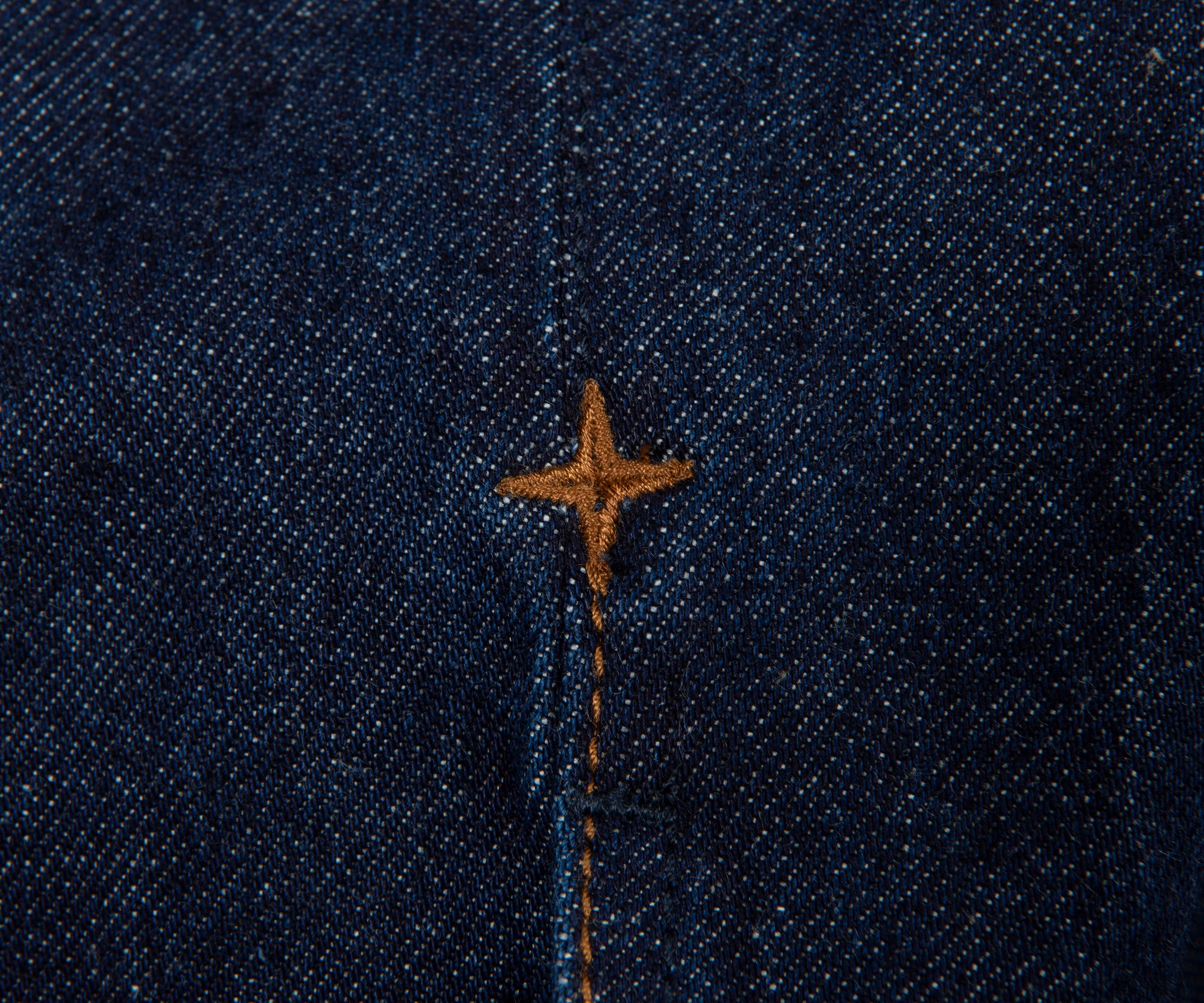 Stone Island Indigo Denim Rinsed Full Button Jacket