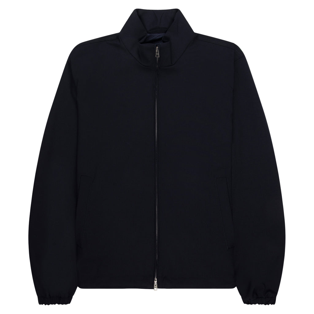 Herno Navy Technical Light Weight Bomber Jacket