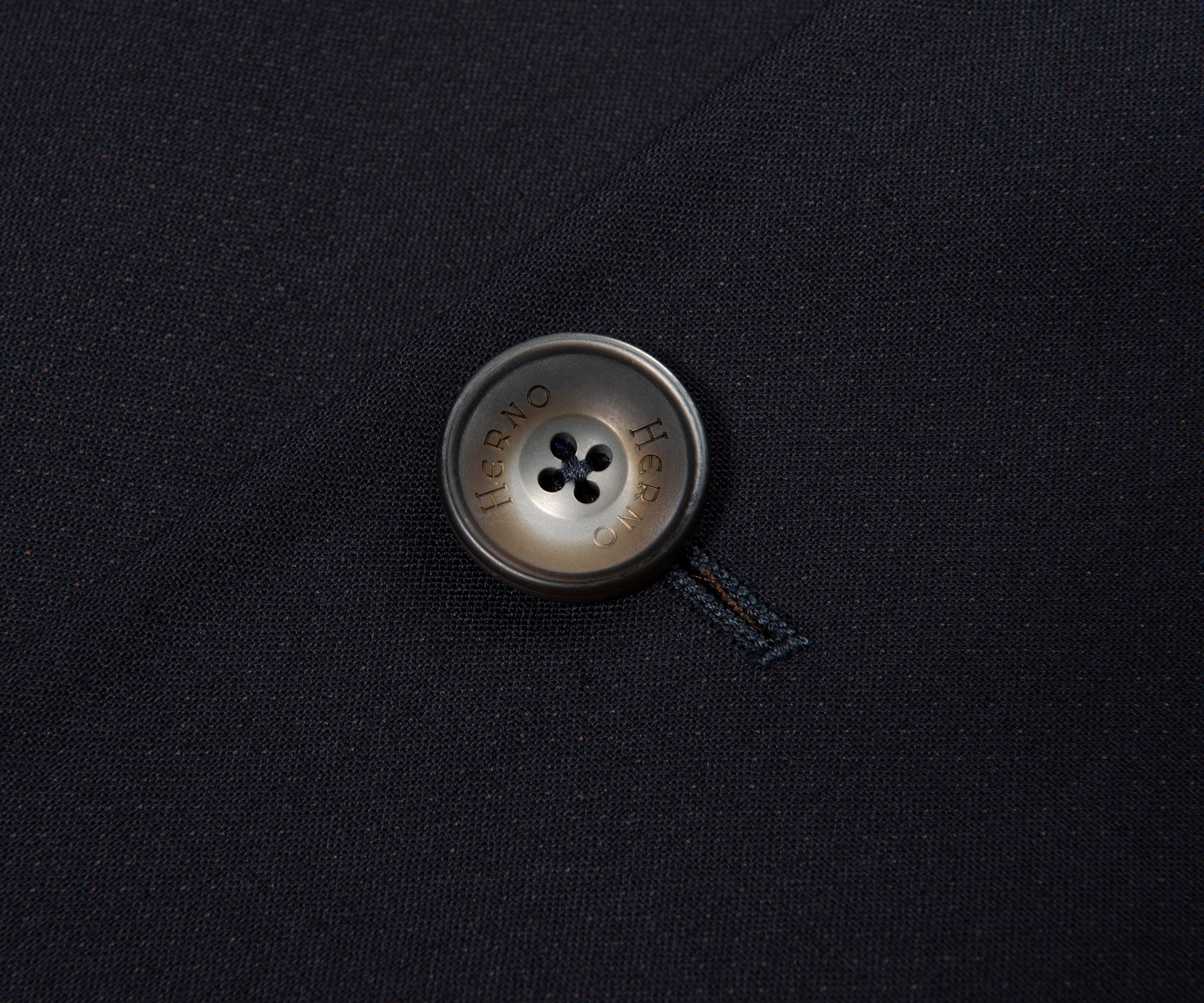 Herno Navy Light Weight Contrast lining 3/4 Jacket