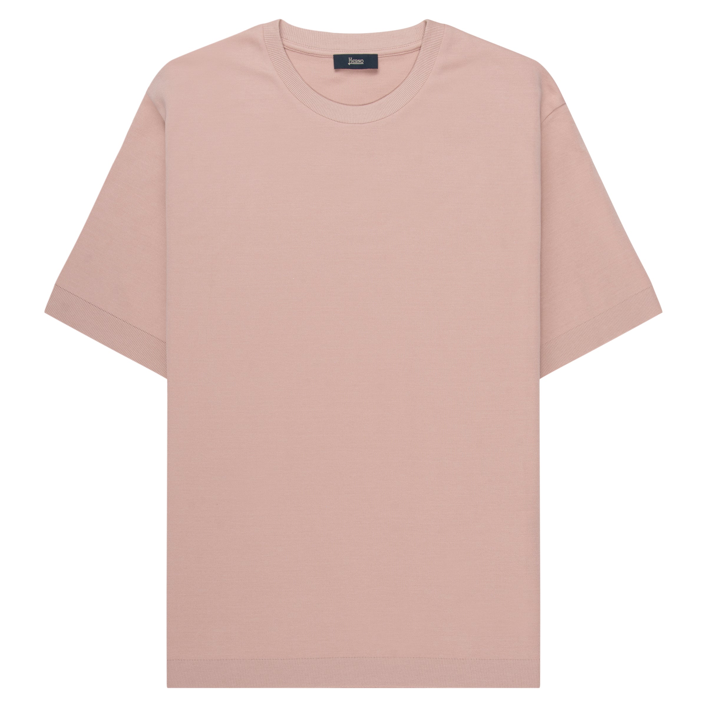 Herno Pink Knitted T-Shirt