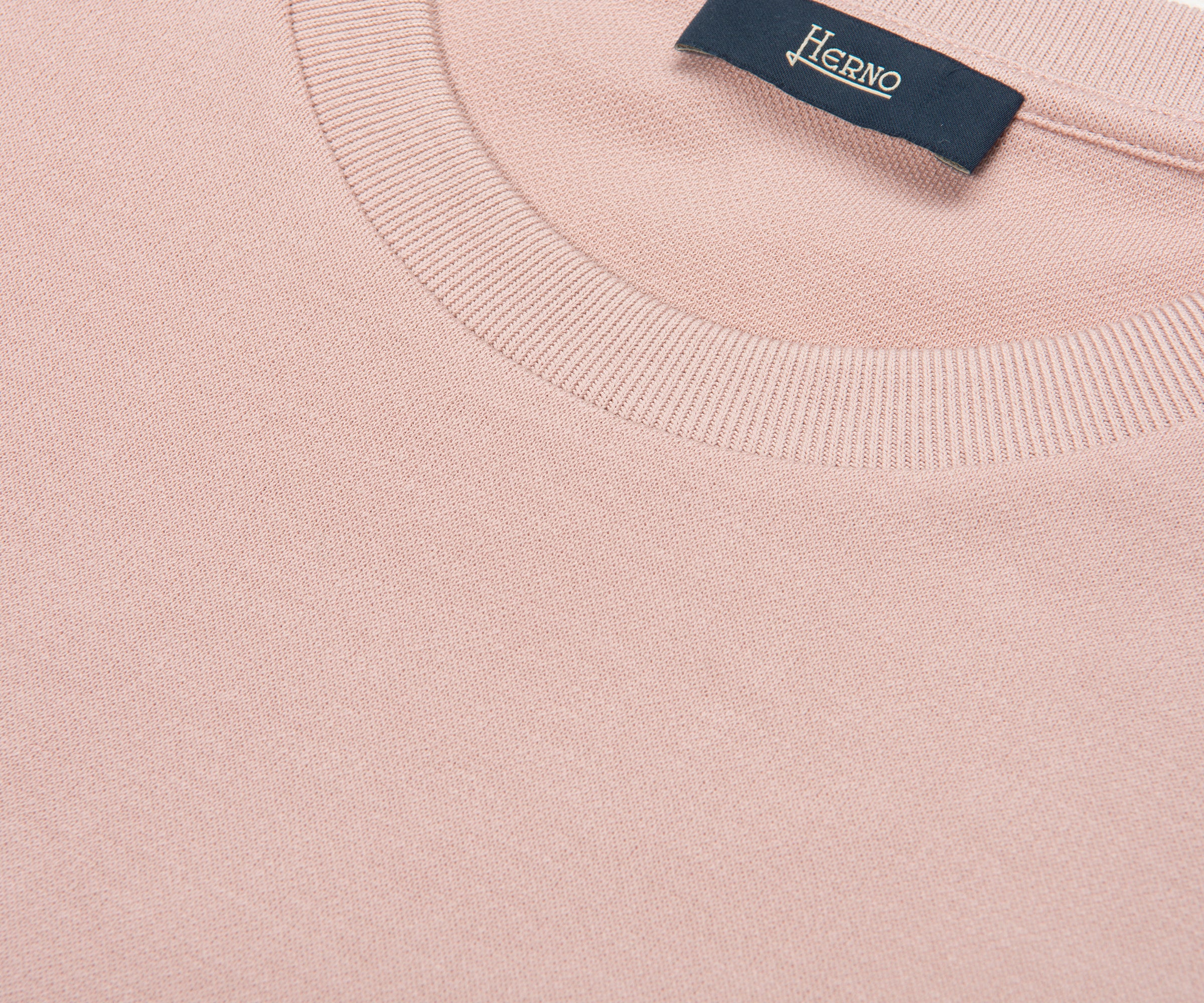 Herno Pink Knitted T-Shirt