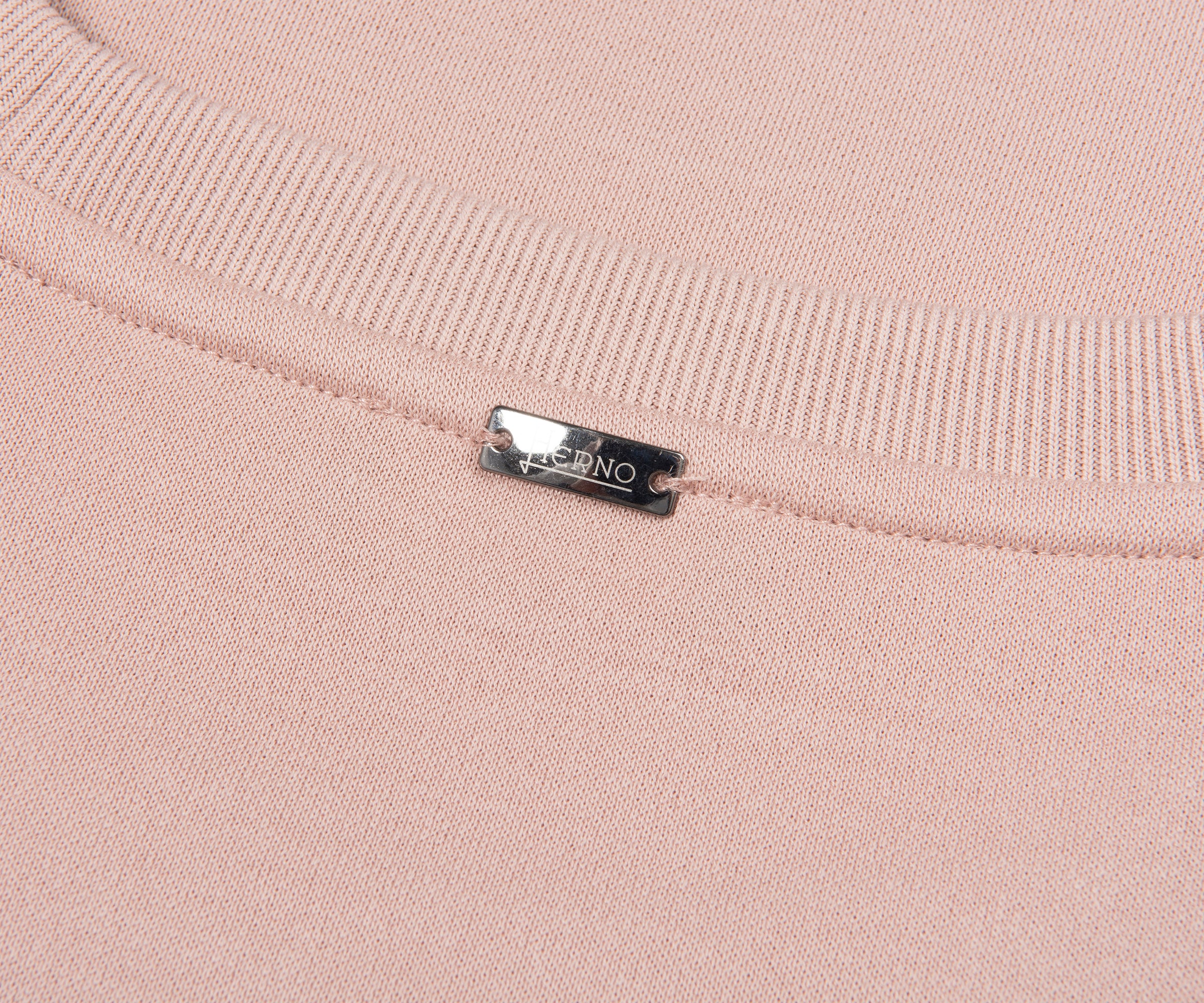 Herno Pink Knitted T-Shirt