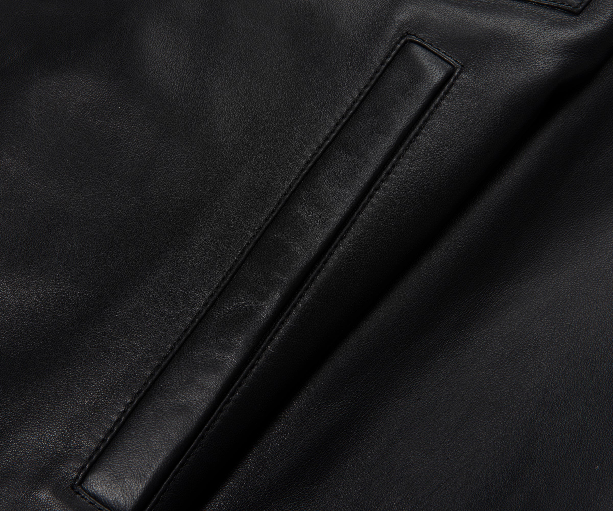 Armani Black Soft Leather 4 Pocket Jacket