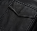 Armani Black Soft Leather 4 Pocket Jacket