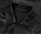 Armani Black Soft Leather 4 Pocket Jacket