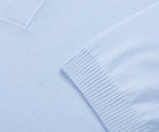 Boss H Nolano Light Blue Knitted SS Polo
