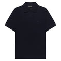 Armani Navy Travel Essential Zip Polo