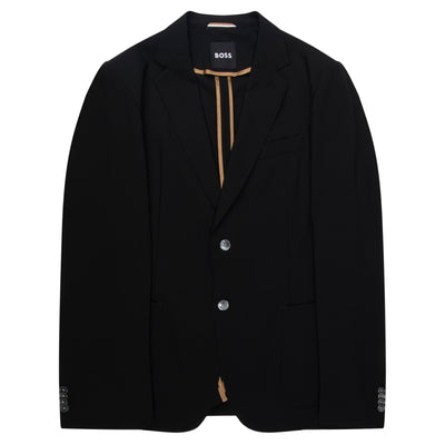 BOSS C-Hanry Slim Fit Check Suit Black