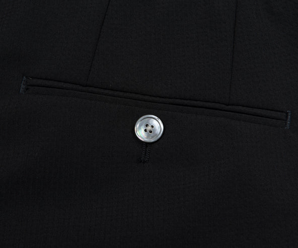 BOSS C-Hanry Slim Fit Check Suit Black