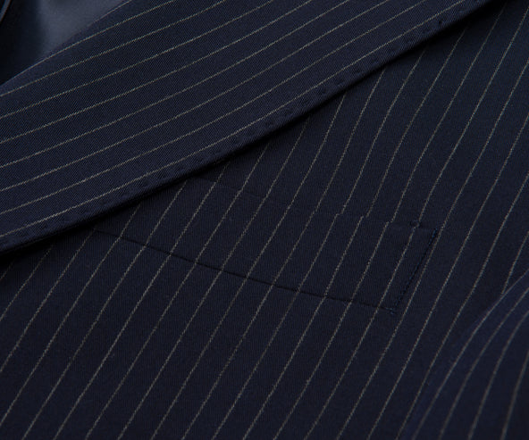 Polo Ralph Lauren Pin Stripe SB Suit Navy