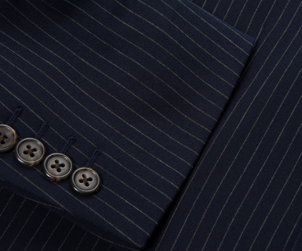 Polo Ralph Lauren Pin Stripe SB Suit Navy