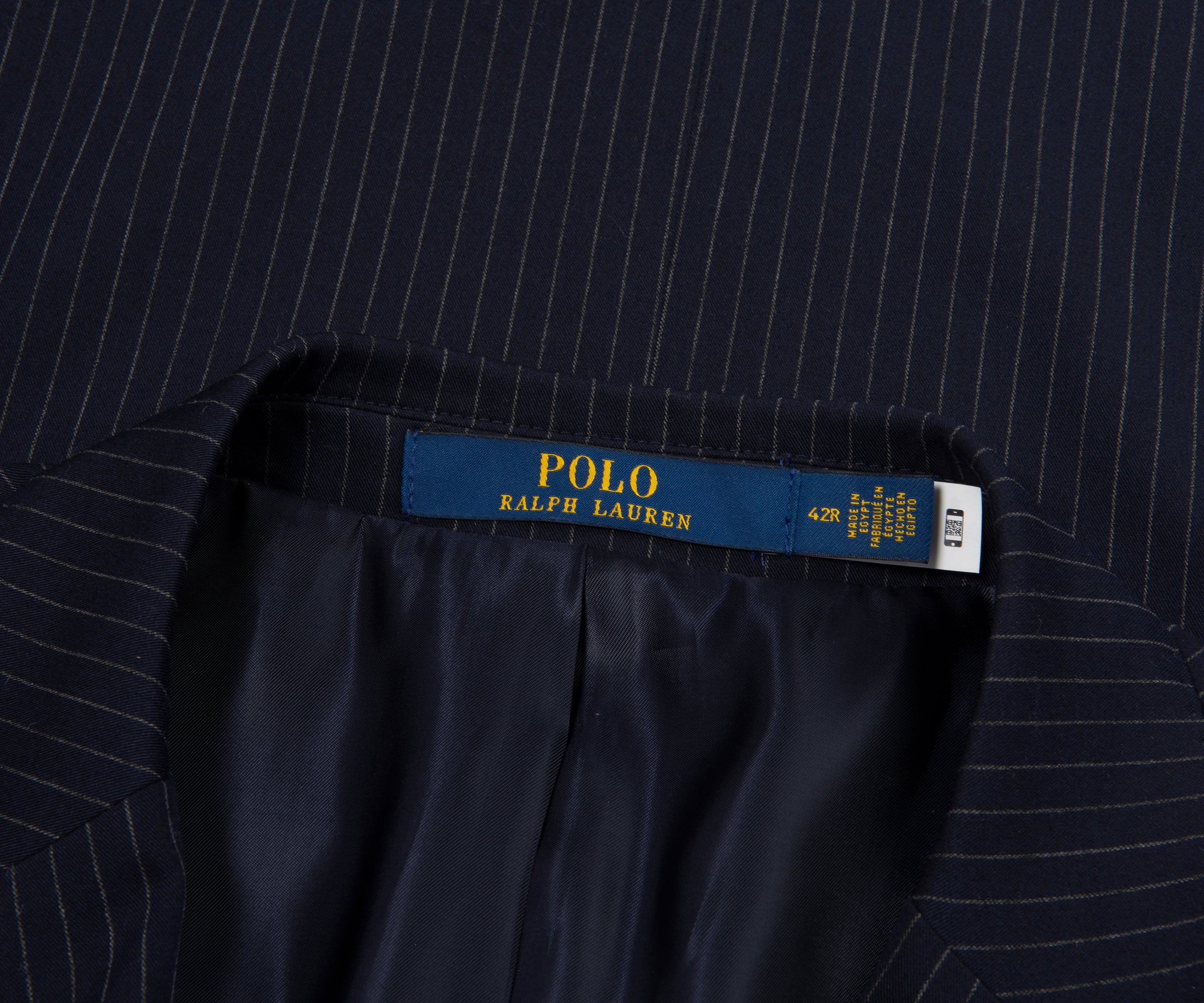 Polo Ralph Lauren Pin Stripe SB Suit Navy