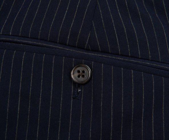 Polo Ralph Lauren Pin Stripe SB Suit Navy