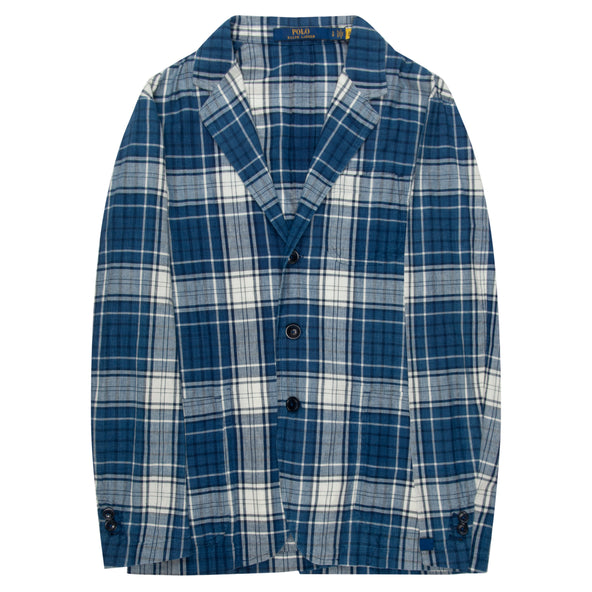 Polo Ralph Lauren Ralph Lauren Indigo Madras Sport Coat Blue Multi