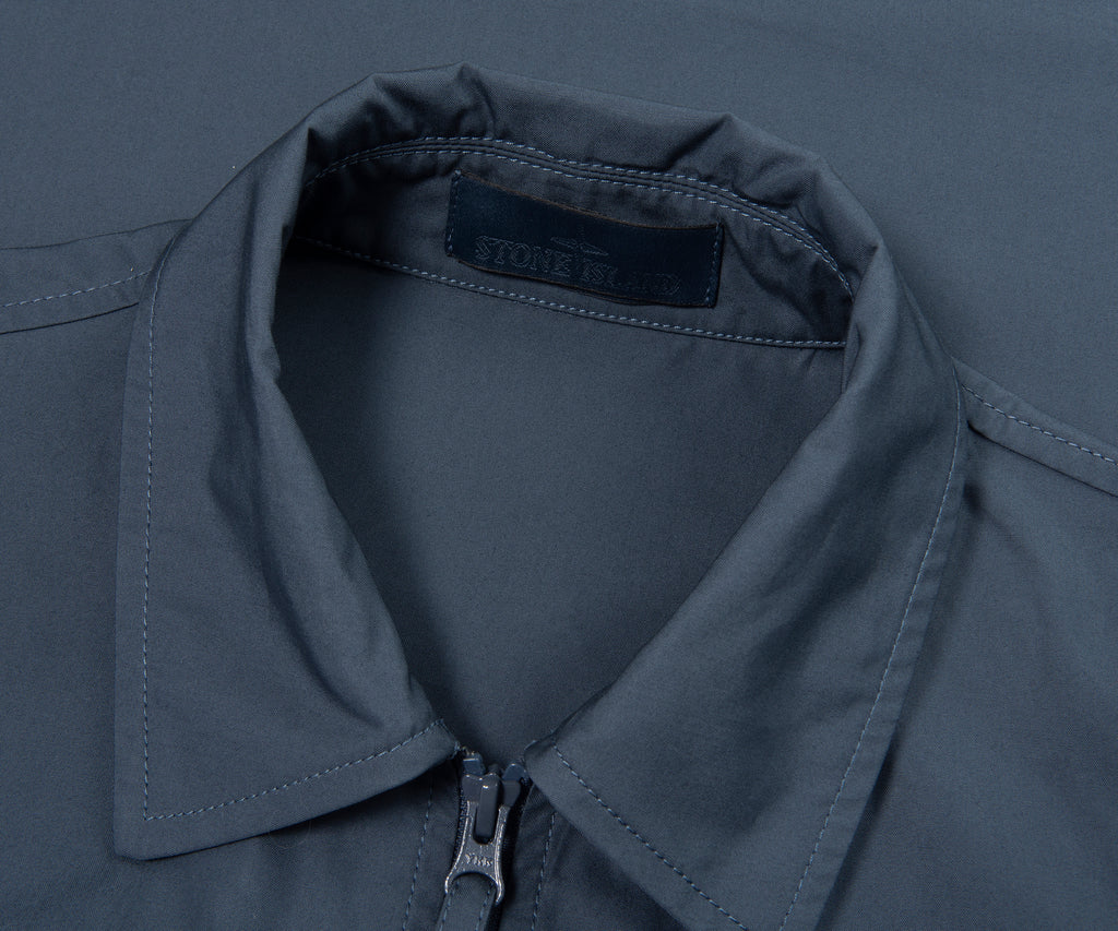 Stone Island Ghost Baltic Blue Overshirt