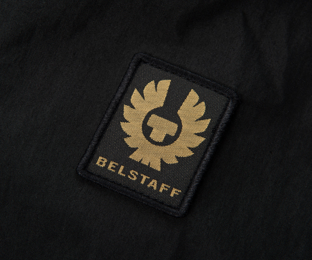 Belstaff Black Container Hooded Overshirt