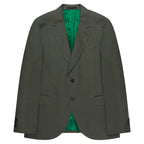 Paul Smith 2 Button Linen Suit in ritch dark Green