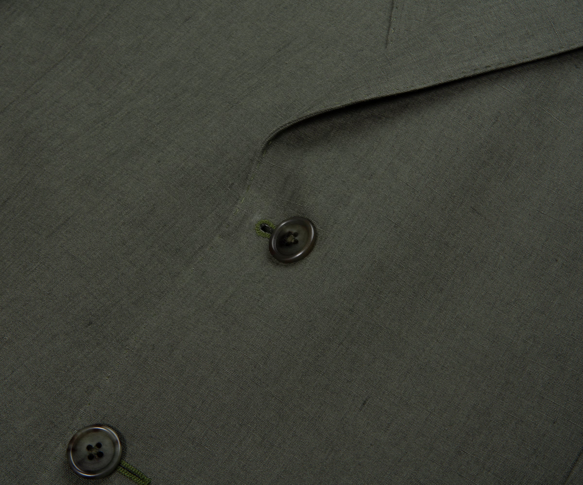Paul Smith 2 Button Linen Suit Green