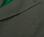 Paul Smith 2 Button Linen Suit Green