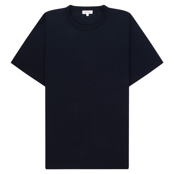 Norse Projects Navy Snekkersten Arch Print T-Shirt