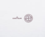 Stone Island White Carlo Print T-Shirt