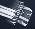 C.P. Midnight Navy Paint Brush Swipe Logo T-Shirt