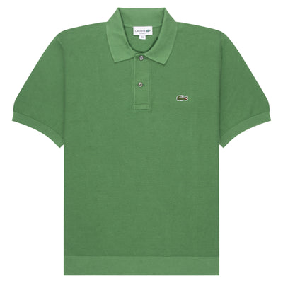 Lacoste Green Towel Knitted Polo