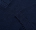 Lacoste Navy Towel Knitted Polo