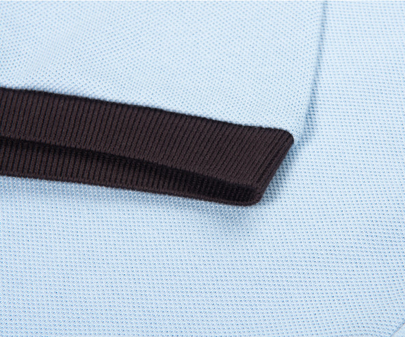 Lacoste Blue/Navy Trim Miami Blossom Polo