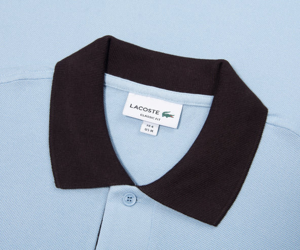 Lacoste Blue/Navy Trim Miami Blossom Polo