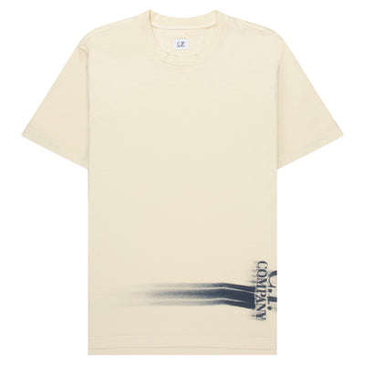 C.P. Frozen Dew Paint Brush Swipe Logo T-Shirt