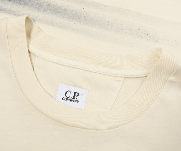 C.P. Frozen Dew Paint Brush Swipe Logo T-Shirt