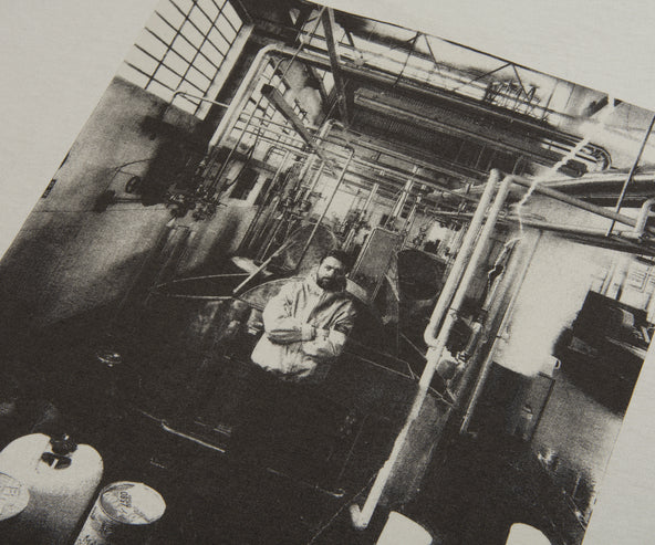 Stone Island Pearl Grey Carlo Print T-Shirt