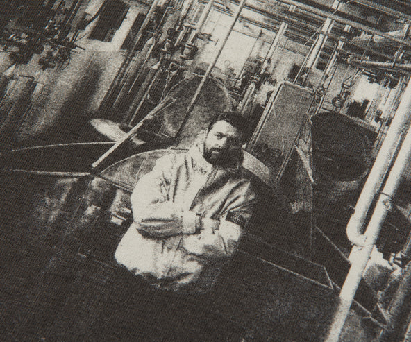 Stone Island Pearl Grey Carlo Print T-Shirt