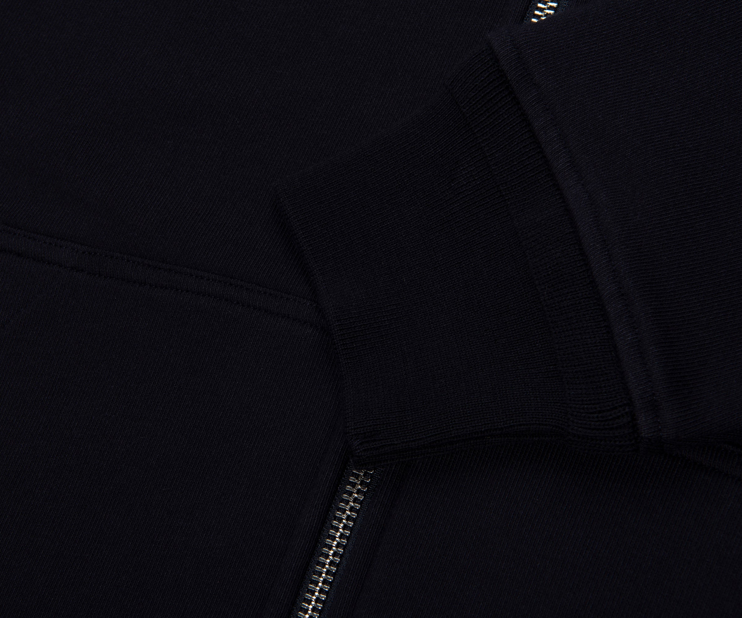 C.P. Company Total Eclipse Full Zip Chest Logo Hoodie