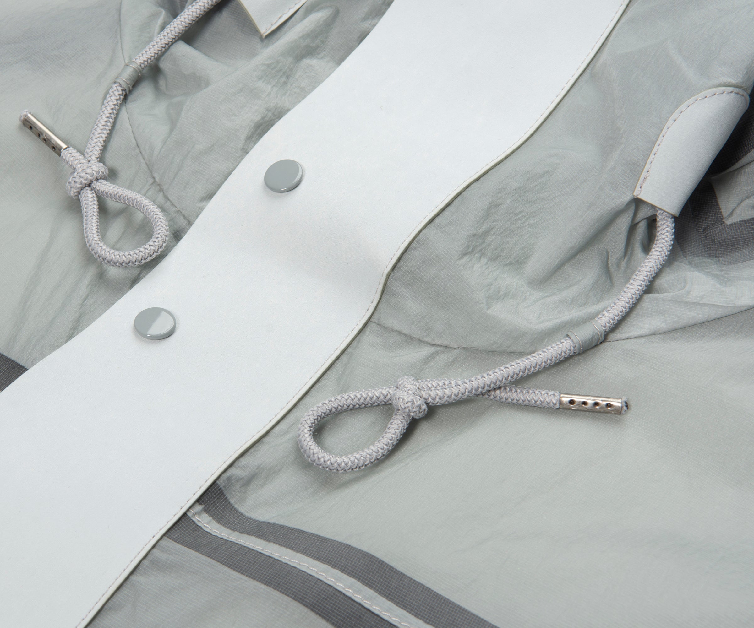 Ten C Grey Combo Bonded Anorak