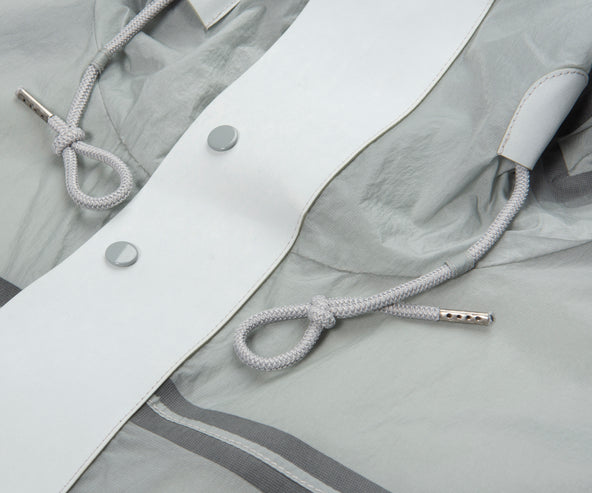 Ten C Grey Combo Bonded Anorak