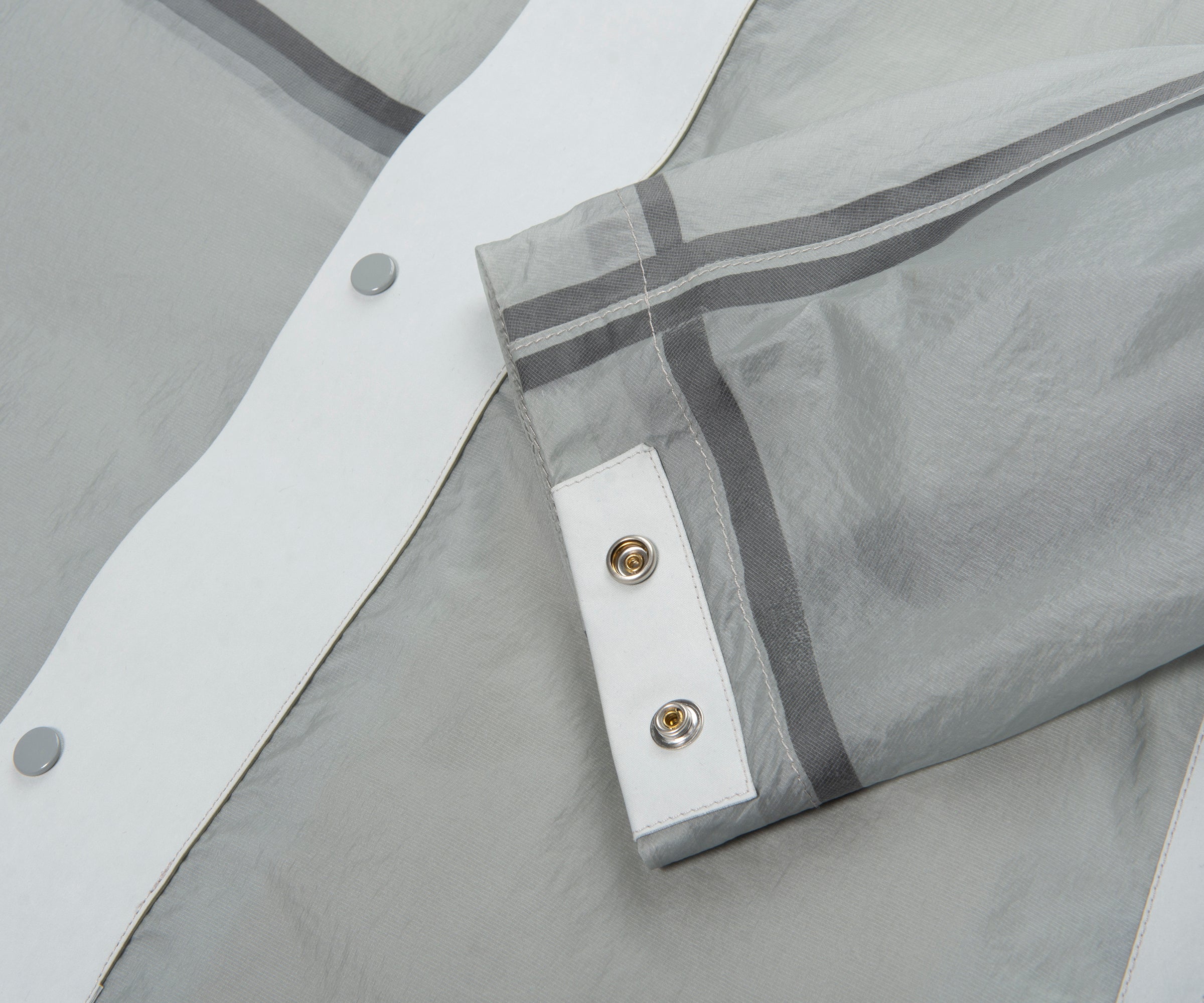 Ten C Grey Combo Bonded Anorak