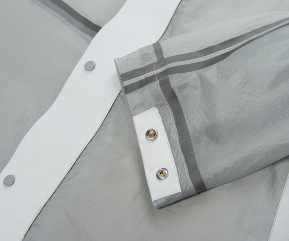 Ten C Grey Combo Bonded Anorak