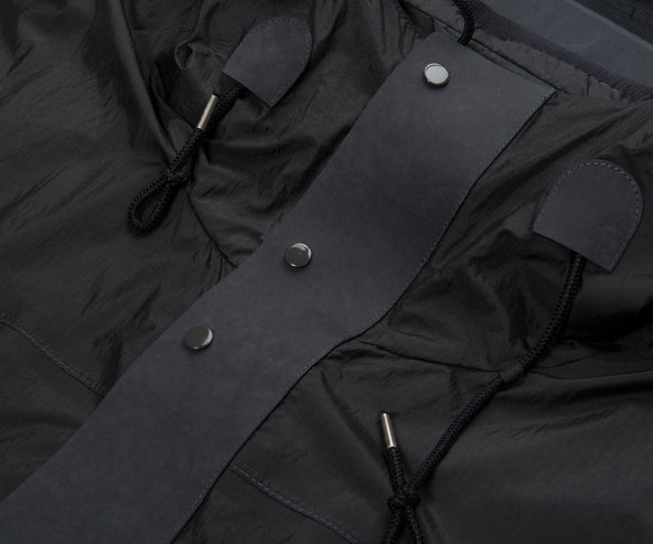 Ten C Black Combo Bonded Anorak