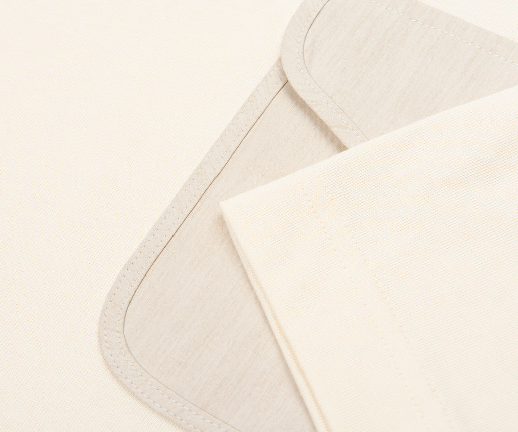 Moncler Cream Linen Pocket T-Shirt