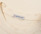 Moncler Cream Linen Pocket T-Shirt