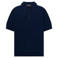Filippo Navy Knitted SS Polo