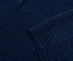 Filippo Navy Knitted SS Polo