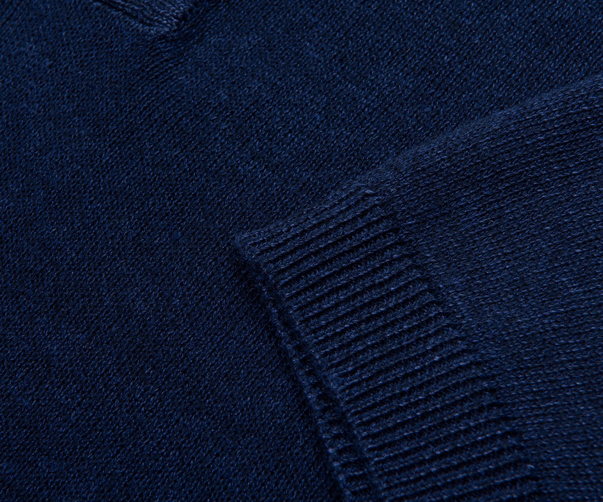 Filippo Navy Knitted SS Polo