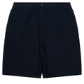 Armani Navy Icon Checkered Crimp Shorts