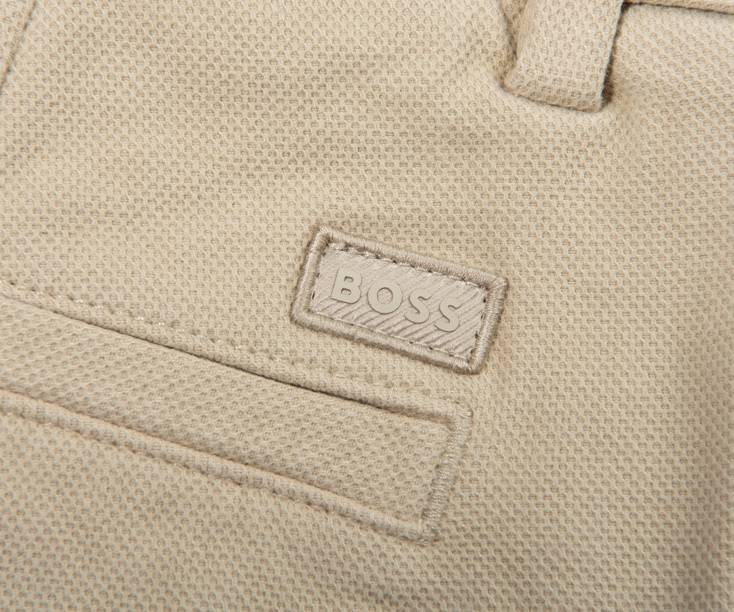 Boss Open Beige H kane Twill Shorts